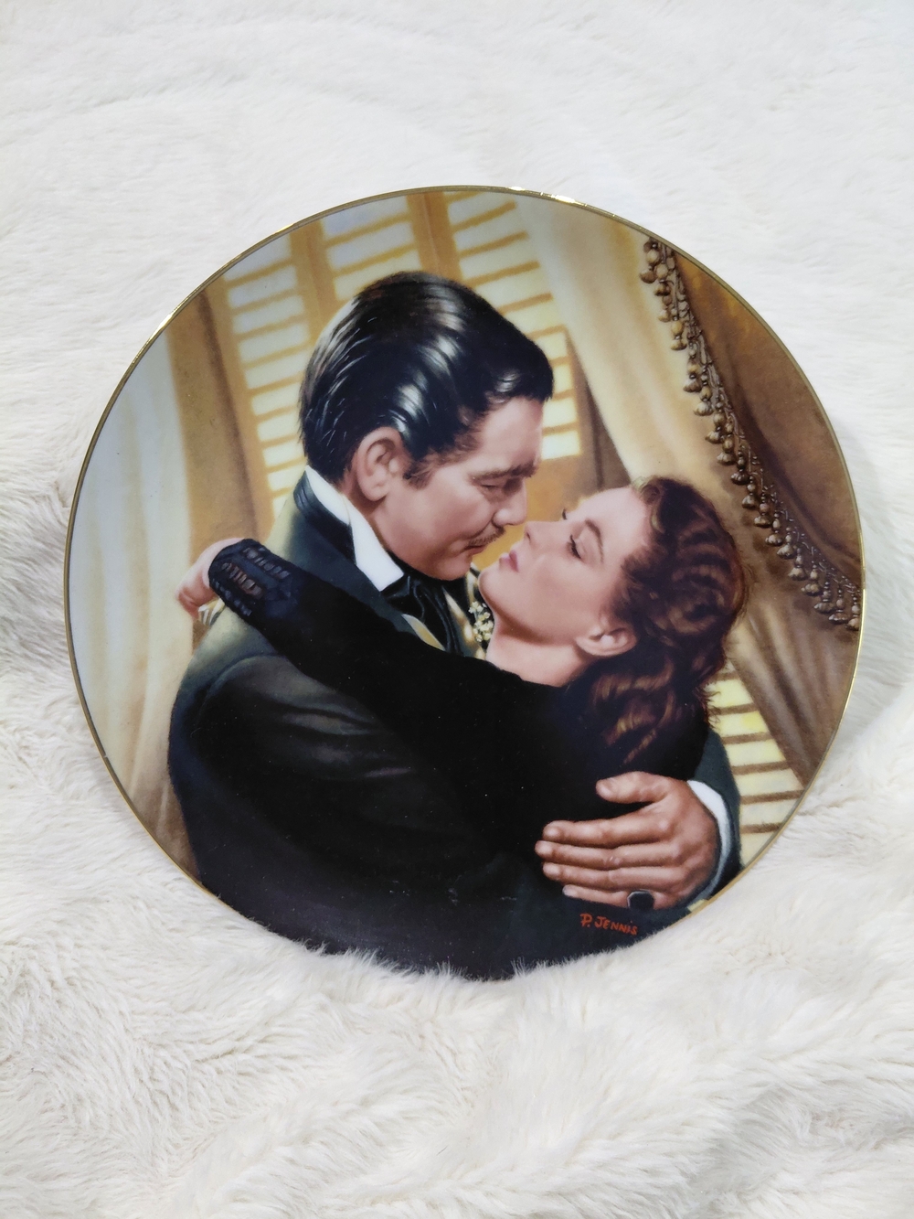 Gone With The Wind " Marry Me, Scarlett " Collectable Plate